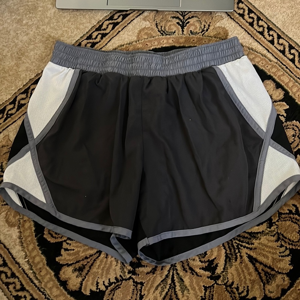 Champion Gray and White Athletic Shorts